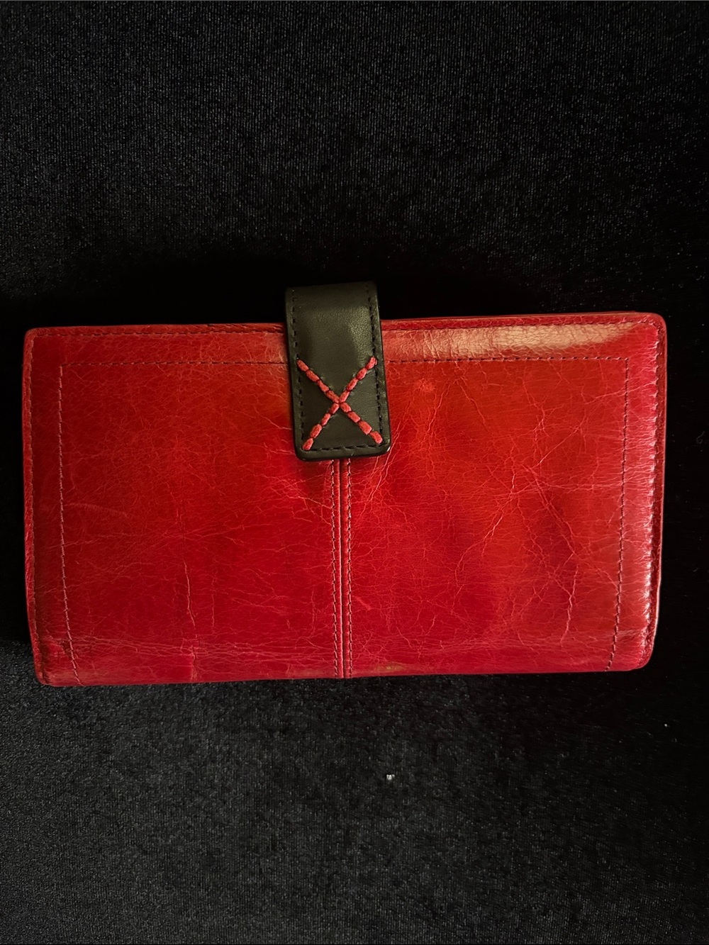 Ellington Red Leather Wallet